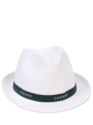 Однотонная шляпа Chervo' белая