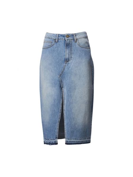 Spódnica jeansowa elegancka Manila Grace niebieska