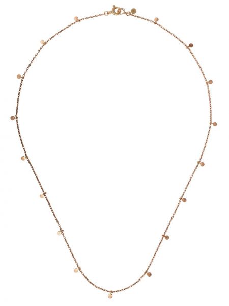 Bodkovaný náhrdelník z ružového zlata Sia Taylor