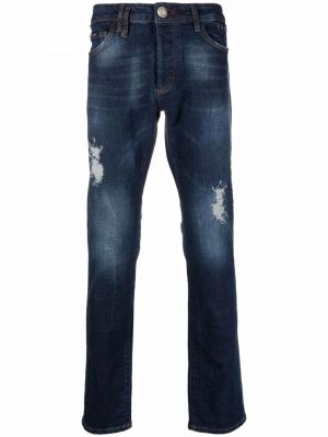 Jeans med normal passform Philipp Plein blå