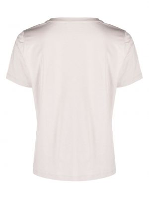 Medvilninis marškinėliai Calvin Klein pilka