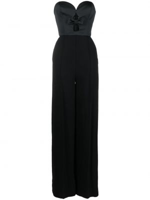 Ολόσωμη φόρμα με φιόγκο Elie Saab μαύρο