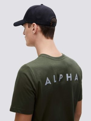 Кепка Alpha Industries, чорна