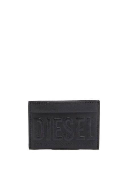 Kožni novčanik Diesel crna