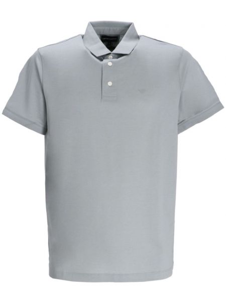 Poloshirt Emporio Armani grå