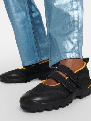 Полуотворени обувки Ganni черно