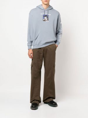 Kapučdžemperis ar apdruku Medicom Toy zils