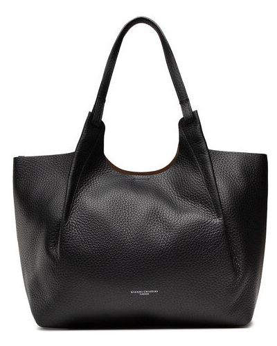 Nákupná taška Gianni Chiarini čierna