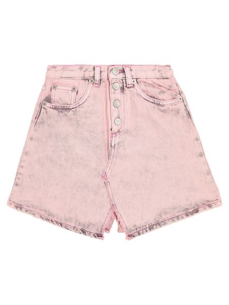 Denimshorts for piger Mm6 Maison Margiela Kids pink