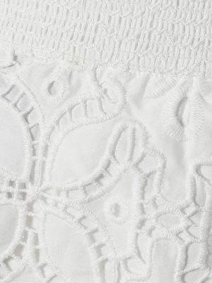 Bavlnené šortky Simkhai biela