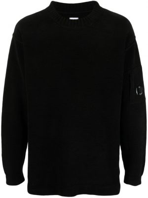 Bavlněný svetr C.p. Company černý