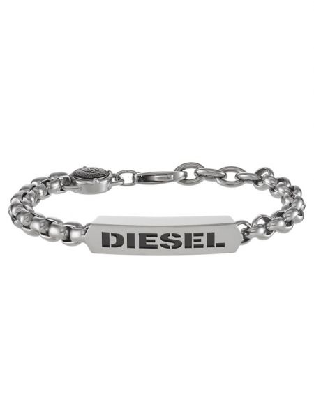 Bransoletka Diesel srebrna