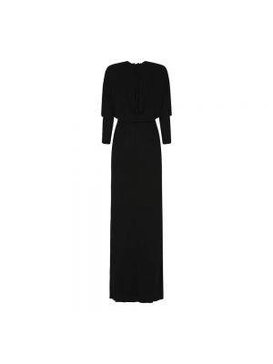 Sukienka z kapturem Saint Laurent czarna