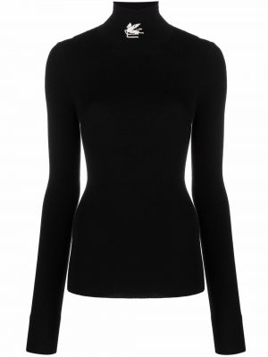 Jersey de tela jersey Etro negro