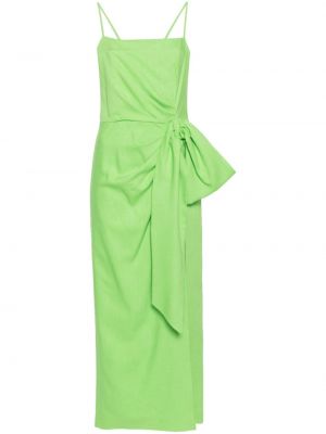 Dlouhé šaty Msgm zelené