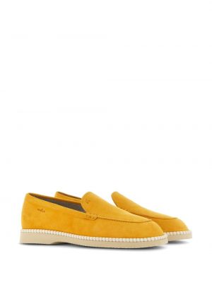 Seemisnahksed loafer-kingad Hogan kollane
