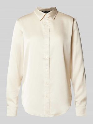 Bluzka w jednolitym kolorze Lauren Ralph Lauren biała