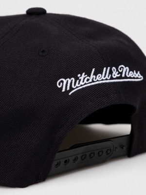Șapcă de lână Mitchell&ness negru