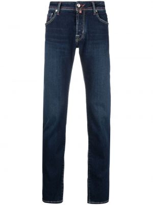 Slim fit skinny jeans mit stickerei Jacob Cohën blau