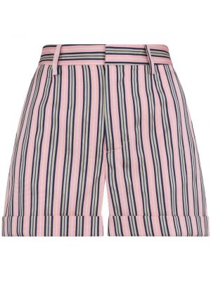 Shorts à rayures Dsquared2 rose