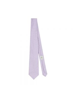 Krawat Etro fioletowy