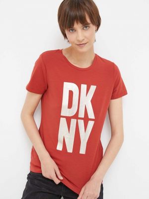 Тениска Dkny червено