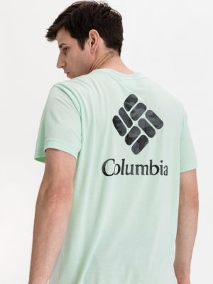 T-shirt Columbia grün