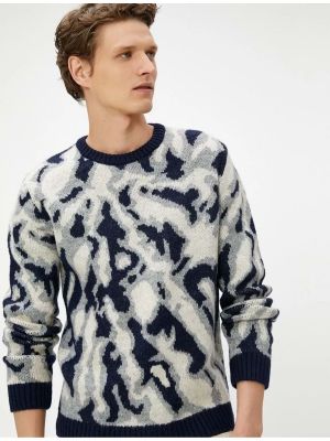 Пуловер Koton синьо