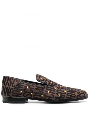 Kristály jacquard loafer Moschino