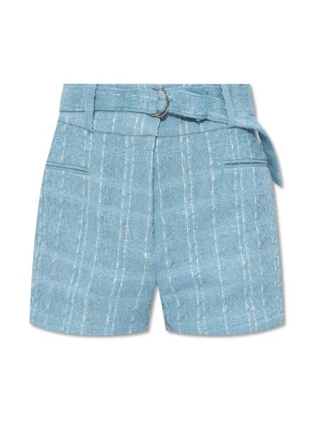 Tweed shorts Iro blau