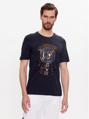 T-shirt Aeronautica Militare bleu