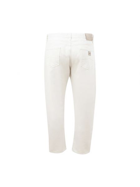 Proste jeansy Armani Exchange białe