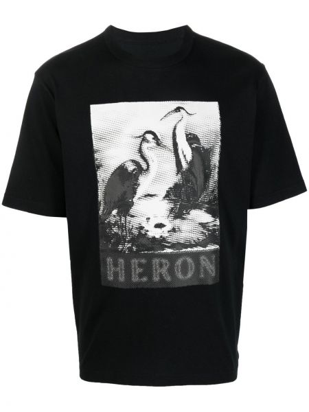 T-shirt Heron Preston svart