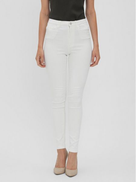 Skinny džíny Vero Moda bílé
