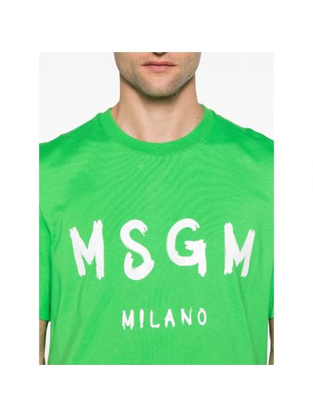 Koszulka Msgm zielona