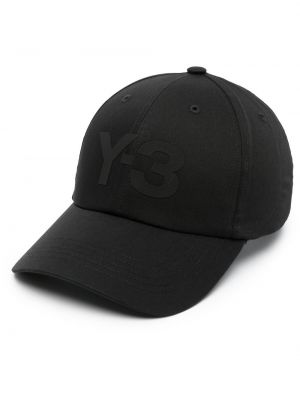 Trykt cap Y-3 svart