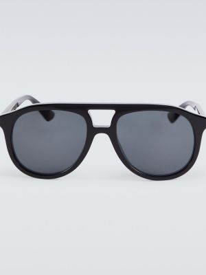 Saulesbrilles Gucci melns