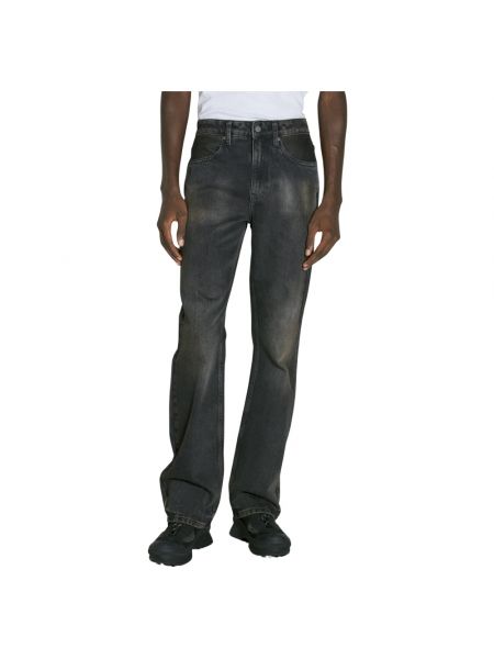 Straight jeans Guess schwarz