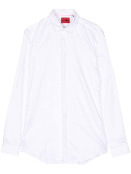 Medvilninė marškiniai Hugo balta