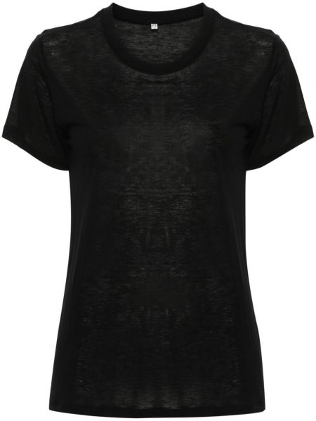 T-shirt mit rundem ausschnitt Baserange schwarz