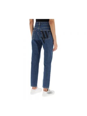 Straight jeans aus baumwoll Vivienne Westwood blau