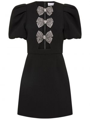 Večerní šaty s mašlí Rebecca Vallance černé