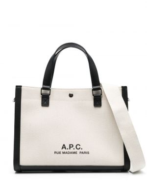 Borsa shopper A.p.c. beige