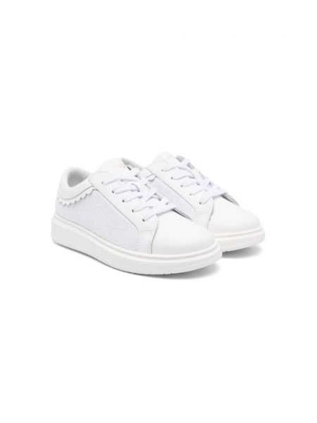 Sneakers for piger Twinset Kids hvid