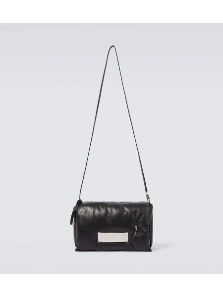 Läder crossbody väska Rick Owens svart