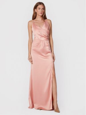 Večernja haljina slim fit Rinascimento ružičasta