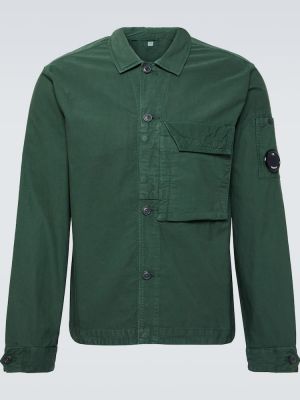 Camicia di cotone C.p. Company verde