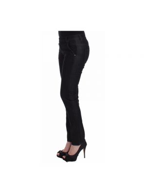 Slim fit stretch-jeans Ermanno Scervino schwarz