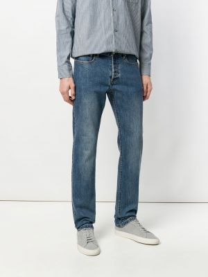 Skinny džíny s nízkým pasem A.p.c. modré