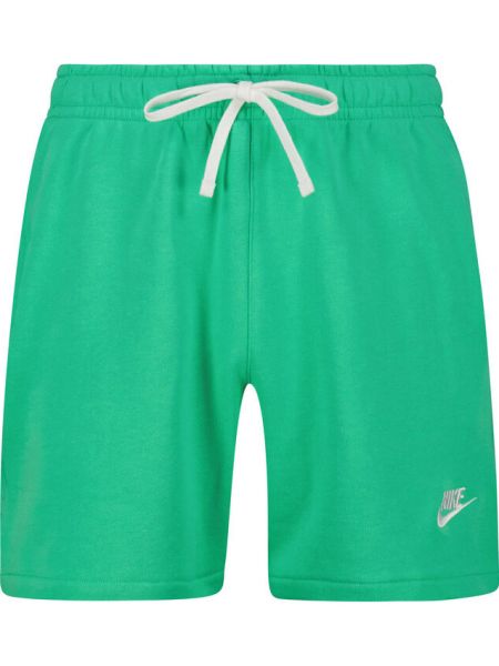 Флисовые шорты Nike Sportswear зеленые